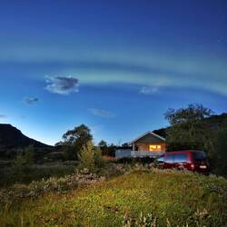 Mein erstes Polarlicht "daheim '