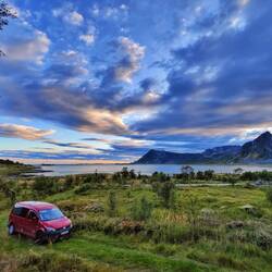 Abends zog es ein bisschen auf