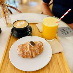 That was a good croissant we shared!!