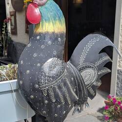 Der schwarze Hahn, das Symbol der Chiantigegend