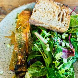 Miso salmon for me! Delicious