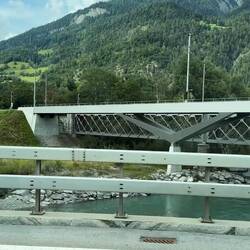 Hier fliessen Hinter- und Vorderrhein zusammen