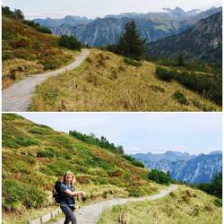 Und wieder runter...