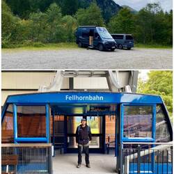 Dafür viel Platz auf Parkplatz und in der Bahn