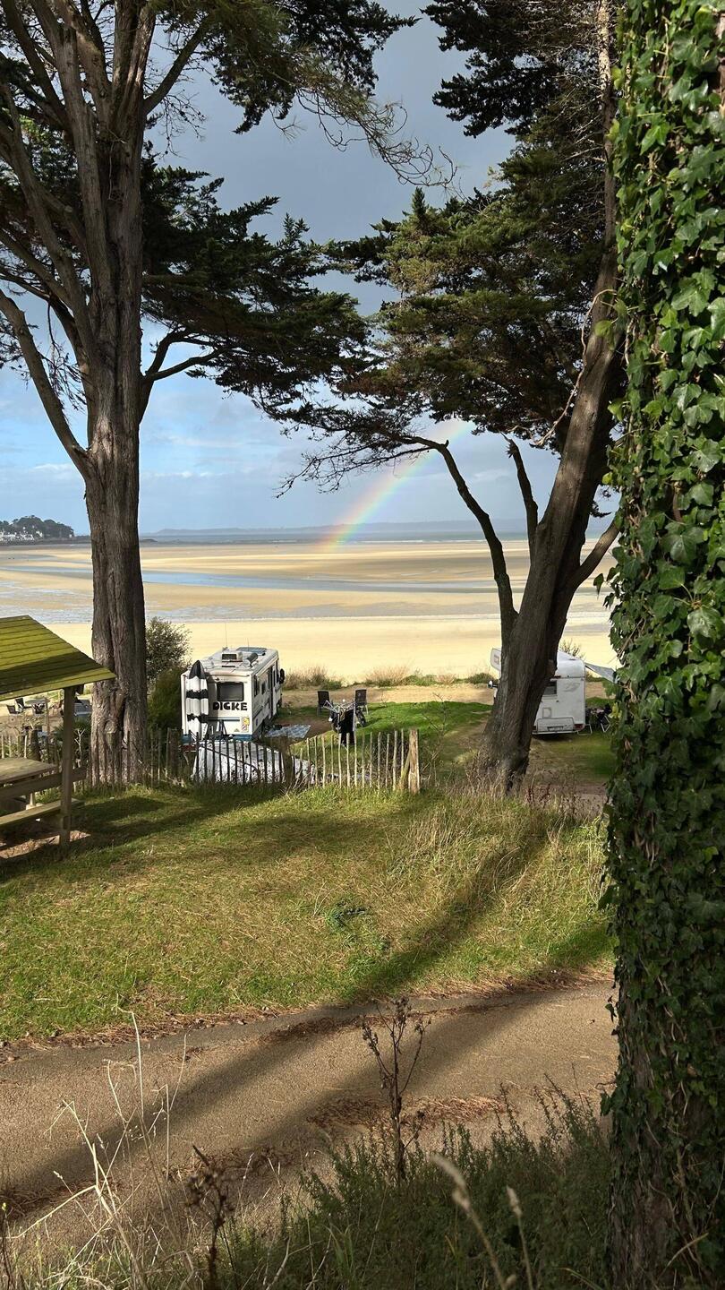 Blick von unserem Platz aus