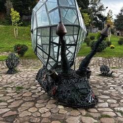 Snail sculpture