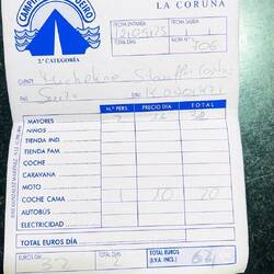 La factura abultada del camping y con una matemática muy particular