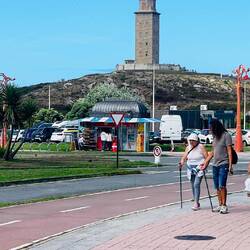 Faro romano más antiguo en funcionamiento, con vistas impresionantes y mucha historia. Subir vale la