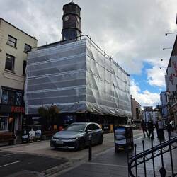 15 das Rathaus ist leider komplett eingepackt