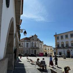 Used to be the town hall and jail on the right, now it is a bank
