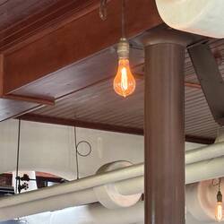 Light bulb in the Edison Building