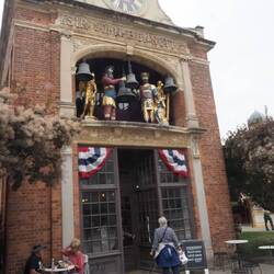 Candy Shop with clock from Europe