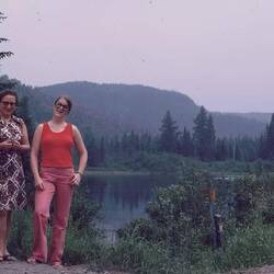Canada Trip - Ursula's Mom and my Sister