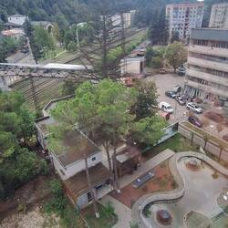 Blick aus einer Seilbahn
