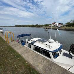 Waiting for guard gate 2 to open.