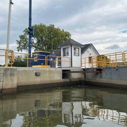 Lock tender at lock 2.