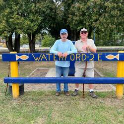 Bill and I at Lock 2 park