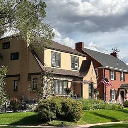 Someone's dwellings in one of the 'better' parts of Cheyenne