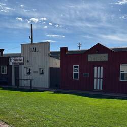 During Frontier Week, they have quick-draw pistol shootouts here