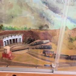 It took me a full minute to video about a third of this enormous narrow-gauge mining town layout