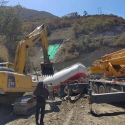 An accident here takes some effort to be fixed...