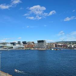 Oslo prahlte zum Abschied mit Sonne