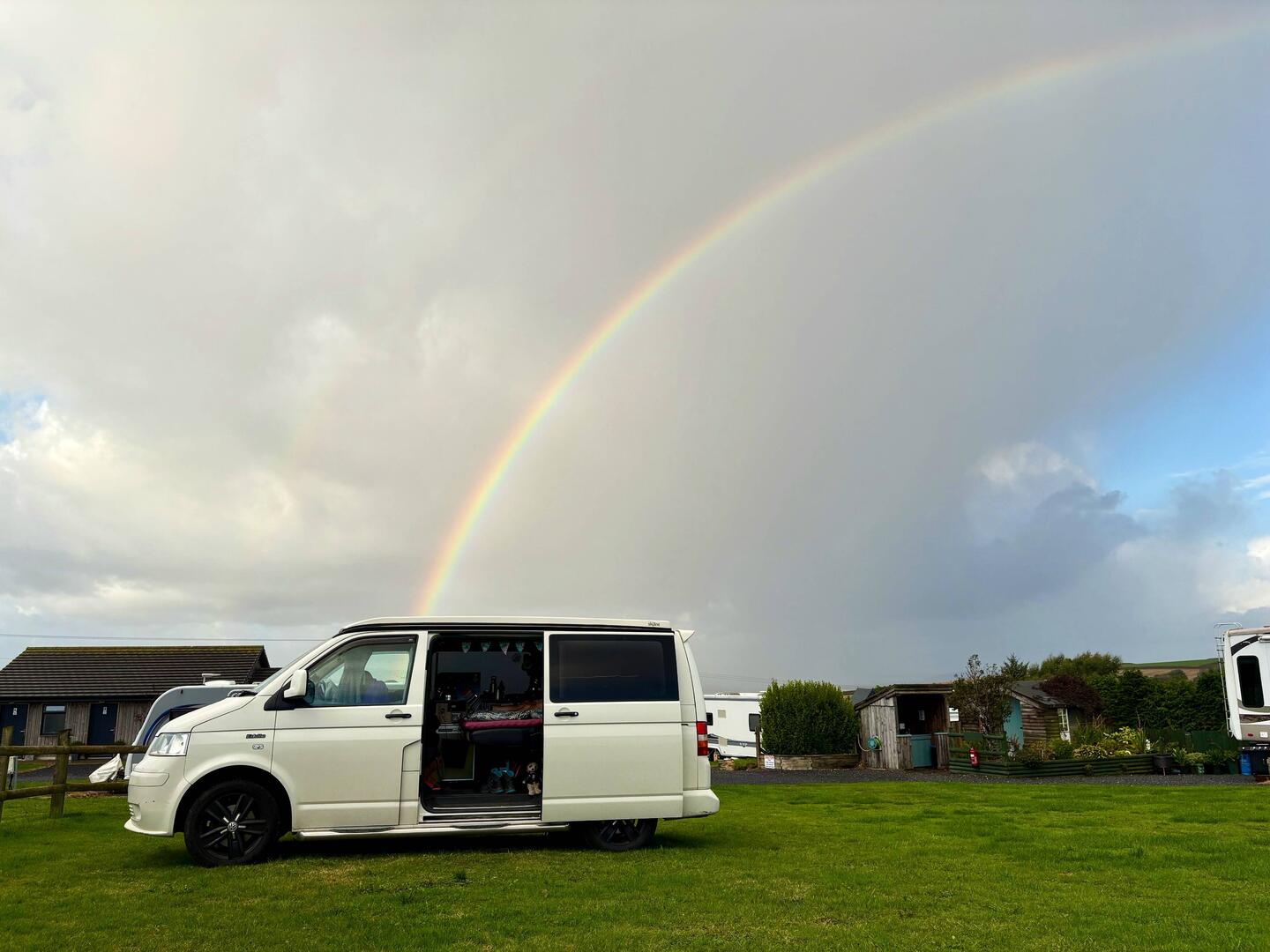 Llansaint campsite
