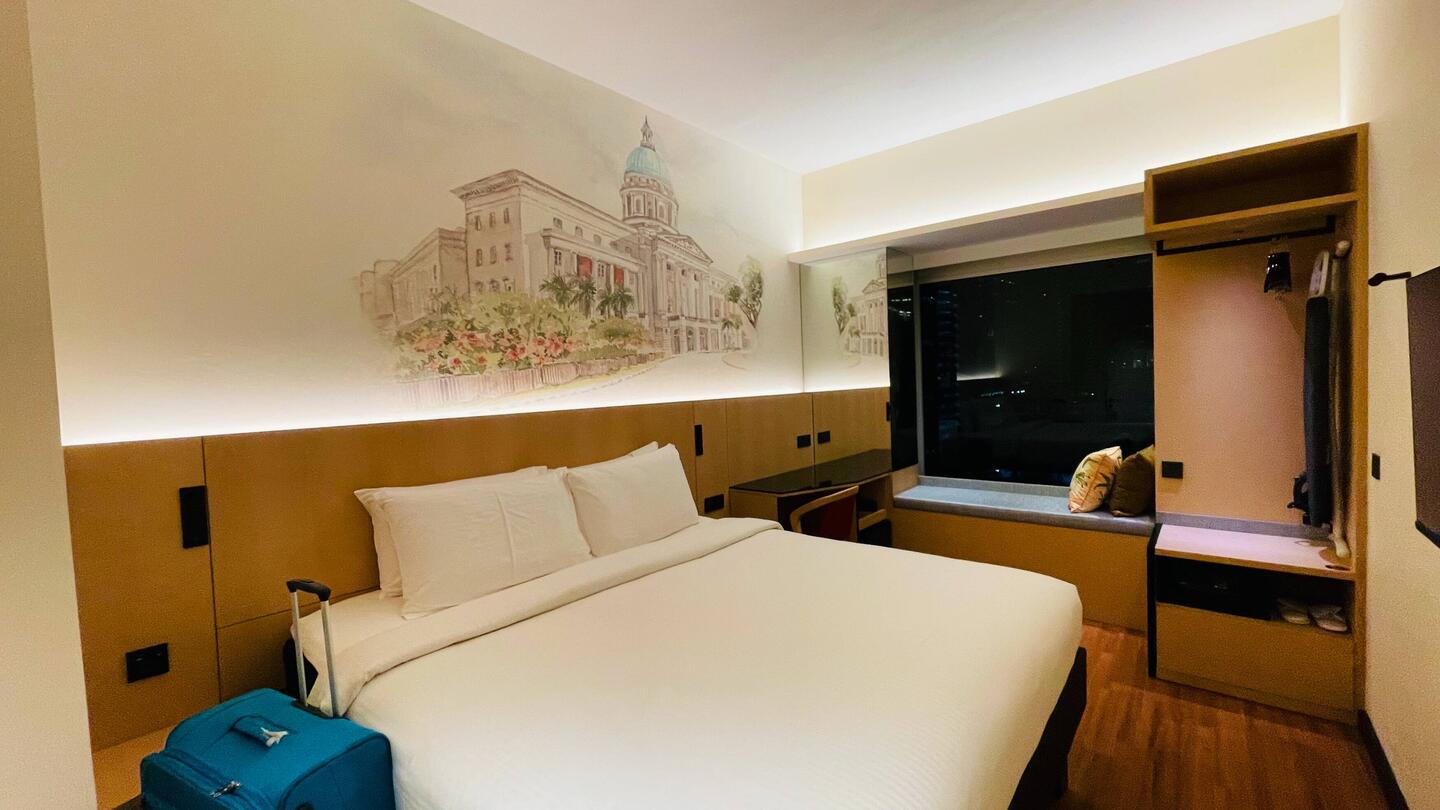 Unser Zimmer - Hotel Ibis on Bencoolen