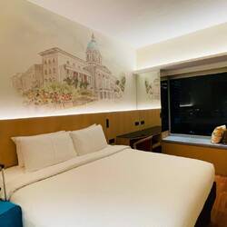 Unser Zimmer - Hotel Ibis on Bencoolen