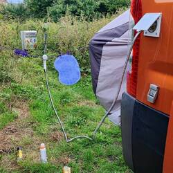 Meine deluxe Außendusche