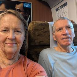 On the Shinkansen! Yay!