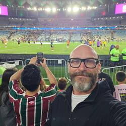 Im Maracana kommt man bis an den Spielfeldrand