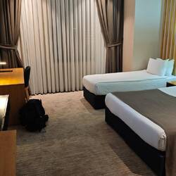 Dafür gibt's ein nobles Zimmer