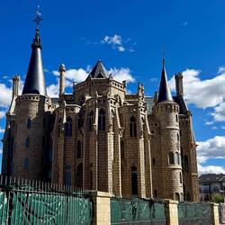 Palacio de Gaudi (Bischofspalast) in Astorga