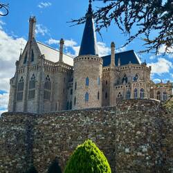 Palacio de Gaudi (Bischofspalast) in Astorga
