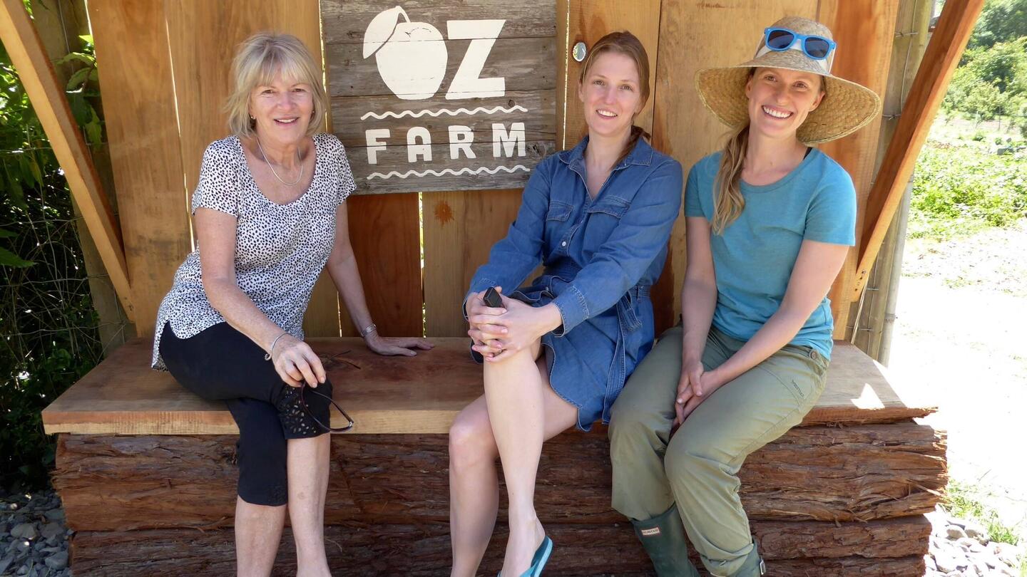 Organic Farmergirl Kate Morrow