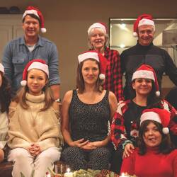 Imhof Family gathering at Christmas