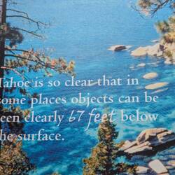 There is a lot of work to keep it clear