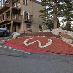 W for Worldmark - our balcony is on the second floor