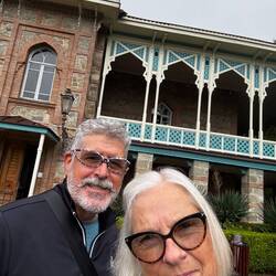 At the palace