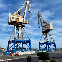 wir streifen den Industriehafen