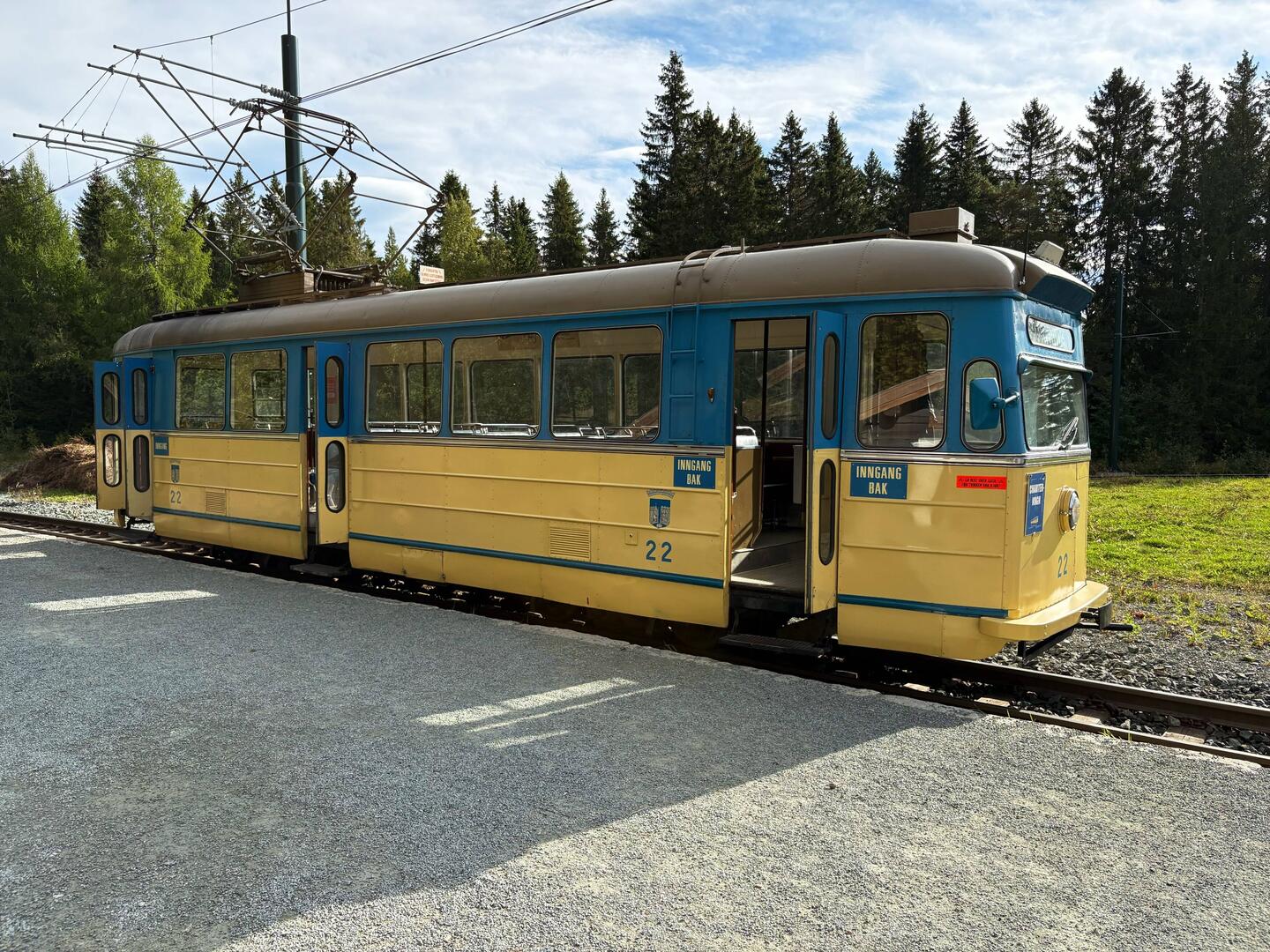 Antique tram