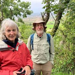 Joe, Abby & Eric on the Cotswolds Way