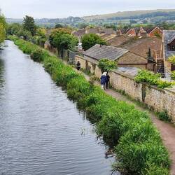 One of the canals off the River Severn