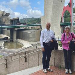 Bilboa, Northern-Spain with Kurt & Renata