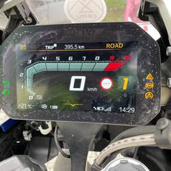 Ankunft am Ziel: 395 km, 14:29, 21 Grad