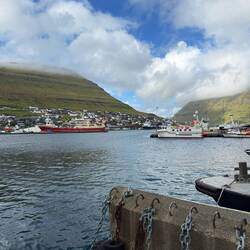 Heading out on the ferry