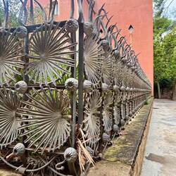 Gaudi also loved iron work too