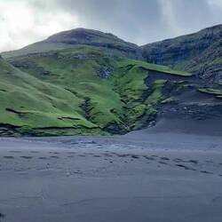 Video of the black sand dunes