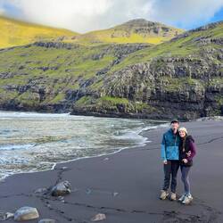 Us on the beach